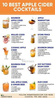 Best Apple Cider Cocktails Hot Apple Cider Bar Ideas Fall, Apple Liqueur Cocktails, Apple Cider Mule Recipe, Alcoholic Apple Cider Drinks, Sparkling Apple Cider Cocktail, Apple Cider Drink Recipes, Apple Cider Alcoholic Drink, Drinks With Apple Cider