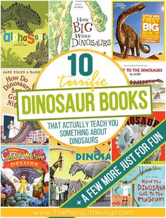 the ten favorite dinosaur books that actually teach you how to read dinosaurs and more just for fun