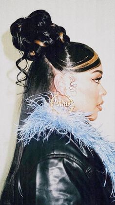 Hair Photoshoot Ideas Braids, Freaknik Hairstyles, Black Hair 90s, Black Hair Magazine, 90’s Hairstyles, Exotic Hairstyles, Black Hair Updo Hairstyles, Rare Features, Beautiful Black Hair