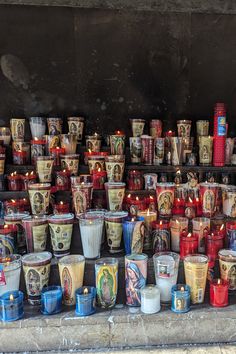 Lit candles at the Basilica of Our Lady of Guadalupe (Basilica of Santa María de Guadalupe) in Mexico City. The Basilica is one of the must-see places when visiting CDMX. Click for practical tips for travelers to this unforgettable city and find more travel inspo from Wonder & Sundry. Happily Single, Altitude Sickness, Our Lady Of Guadalupe, Lady Of Guadalupe, Bucket List Destinations, Perfect Weather