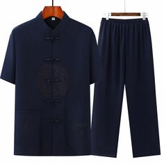 Mens Traditional Chinese Tang Suit Shirts Pants Outfit Kung Fu Tai Chi Uniform | eBay Tang Suit, Men Fashion Casual Shirts, Suit Shirts, Tai Chi, Traditional Chinese, Kung Fu, Pants Outfit, Mens Fashion Casual, Men Fashion