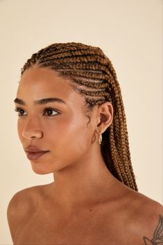 Box Dreads, Home Hair Salons, Feed In Braids Hairstyles, Natural Hair Styles Easy, Cornrows Braids, African Braids, Asian Hair