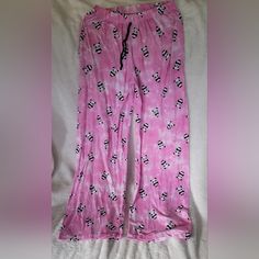 Bobby Brooks Size Small Sleepwear Panda Lightweight Summer Pants And Nwot Free With Bundle Just Add Wide Leg Sleepwear With Elastic Waistband For Sleepover, Pink Wide Leg Sleepwear For Loungewear, Casual Pink Wide Leg Sleepwear, Spring Sleep Bottoms In Pink, Pink Cotton Wide Leg Sleepwear, Pink Graphic Print Sleepwear, Pink Graphic Print Crew Neck Sleepwear, Llama Pajamas, Pink Cartoon Print Sleepwear With Short Sleeves