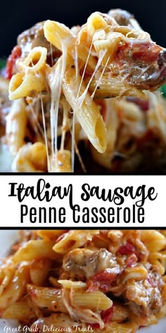 this is an easy and delicious recipe for italian sausage penne casserole it's ready in just 30 minutes