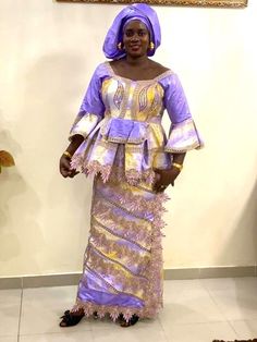 Description: This magnificent custom African dress is perfect for any occasion you want to look your best. PROCESSING: We usually take 1-2 BUSINESS DAYS to make the dress. SHIPPING: We use DHL shipping with tracking and text update. (3 to 5 days) Care Recommend: Machine wash cold / No bleach/Dry Clean/ Line dry Kindly note that due to variations in computer monitors, tablets, and/or mobile device settings, actual fabric colors may slightly differ from the pictures viewed on screen. Contact us wi Elegant Gold Dress For Fancy Dress Occasions, Gold Long Sleeve Dress For Fancy Occasion, Fitted Purple Dress For Celebration, Purple Fitted Dress For Celebration, Elegant Gold Dress For Celebration, Gold Long Sleeve Fancy Dress, Gold African Dress, Bed Comforter, Best African Dresses