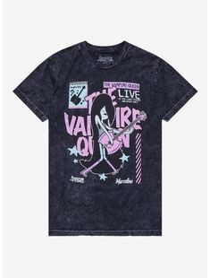 Adventure Time Marceline the Vampire Queen T-Shirt - BoxLunch Exclusive Queen Lettering, Marceline Outfits, Adventure Time Merch, Adventure Time Gift, Marceline The Vampire Queen, Adventure Time Marceline, Vampire Queen, Diy Clothes Design, Queen Tshirt