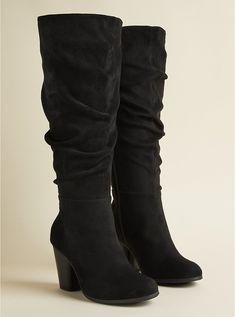 90s Witch, Slouchy Boots, Unique Fits, Favorite Boots, Knee Boot, Slouched Boots, Witch Aesthetic, Wide Calf, Calf Boots