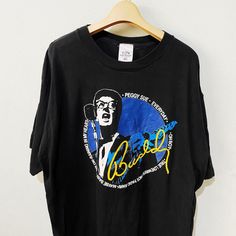 Vintage 90s Buddy Holly Peggy Sue Shirt Size XL - Etsy Dare Shirt, Vintage Band Tees, Buddy Holly, Surf Shirt, Nfl Shirts, Vintage Rock, Flat Chest, Oversized Tee, Favorite Shirts