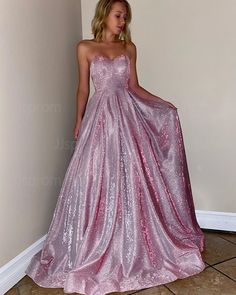 Prom Dress With Pockets, Sparkle Prom Dress, Strapless Prom Dress, Prom Dresses 2020, Prom Dresses With Pockets, Satin Tulle, Long Sleeve Dress Formal, Sweetheart Prom Dress, Sequin Evening Dresses