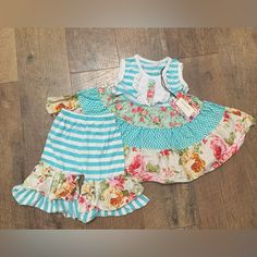 Kamilla Floral Two Piece Set For Girls. Elastic Waist. Adorable! Playful Light Blue Sets For Spring, Avocado Costume, Two Piece Romper, Floral Two Piece, Koala Kids, Tie Dye Sweater, Baby Overalls, Adidas Girl, Baby Girl Onesies