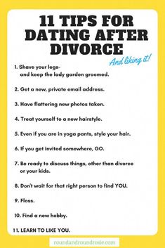 Dating again after a divorce can be scary (especially over 40). Here are 11 tips for dating after divorce to help you get back out there! Tips For Dating, Divorce Advice, Divorce Quotes, Flirting Moves, Single Mom Quotes, After Divorce, Dating Again, Love Advice