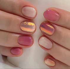 Dip Nails Ideas Pink, Valentine’s Day Gel Nails Short, Short Maximalist Nails, Korean Nails Short, Ballet Nails, Acrylic Nail Set, Nagel Tips, Manicure Tips