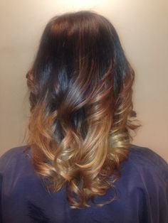 MY OMBRÉ Ombre Weave, Balayage Ombré, Ombre Hair Color, Relaxed Hair, Hair Envy, Street Style Inspiration