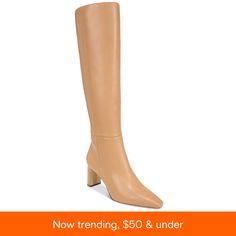 in stock Knee High Boots Dress, Dress Boots, Sneaker Dress Shoes, Wide Calf Boots, Wide Calf, Tommy Hilfiger Women, Sneaker Heels, Dress With Boots, Sam Edelman