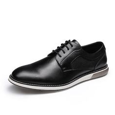 Trendy Fashion Mens Dress Shoes Formal Derby Round Toe Oxford Business Casual Shoe Size Black, Fashion winter shoes Business Sneakers, Dress Sneakers, Casual Oxford Shoes, Shoes Business, Derby Dress, Business Casual Shoes, Oxford Sneakers, Black Oxfords, Suit Shoes