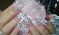 𓏲ִ ֺ⭑𓂃 Soft Nails, Kawaii Nails, Fire Nails, Dream Nails, Funky Nails, Cute Acrylic Nails, French Nails