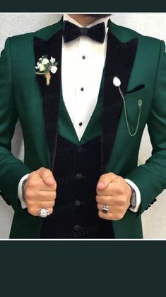 Prom Suits for Men 2021 | Wedding suits, Hunter green wedding, Groom and groomsmen attire Dark Green Tuxedo, Mens Prom Suits, Mens Prom, Hunter Green Wedding, Green Suit Men, Green Wedding Suit, Wedding Suits For Men, Prom For Guys