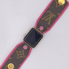 Katie – xoxo.smuch Custom Apple Watch Bands, The Morgan, Lv Monogram, Conscious Fashion, Apple Watch Band, Eco Conscious, Pink Leather, Designer Bags, Apple Watch Bands