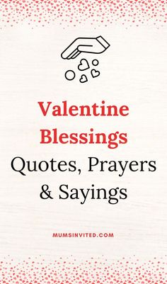 Valentine Blessings is a collection of inspiring messages, quotes and prayers to share with your loved ones on Valentine's Day. Show them how much you care with a special message of love and appreciation. Celebrate your love and cherish the special bond you share with your Valentine. God And Valentines Day. Happy Valentine’s Day Quotes. Religious Valentines Quotes. Christian Valentines Quotes. Valentine Quotes Inspirational. Valentine Blessings. Quotes For Christians.