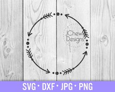 the svg dxf files are available for use in projects like this wreath