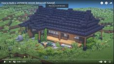 an image of a house in the game minecraft