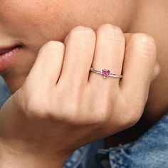 You Me, Pandora Pink, Pandora Heart, Pink Crown, Pandora Rings, Crown Ring, Fire Heart, Red Crystals, Beaded Rings