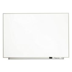 a white board with black marker on it