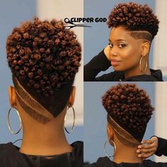 Mohawk Hairstyles For Women, Black Haircut Styles, Black Hair Cuts