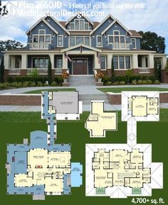 the floor plan for this house is very large and has lots of room to put in it