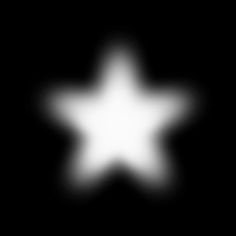 a blurry image of a white star on a black background