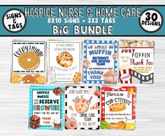 the big bundle of hospital nurse and home care cards