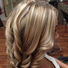 Blonde Lowlights, Going Blonde, Colored Hair Tips, Hot Hair Colors, 2015 Hairstyles, Hair Done, New Hair Colors, Hair Color Trends, Great Hair