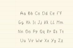 Fonts alphabet | Handwriting | Lettering | Hand Draw Handwriting fonts logos #ha Cute Fonts Alphabet Cursive, Handwritten Fonts Alphabet, Types Of Handwriting, Cursive Handwriting Fonts, Cute Handwriting Fonts, Handwriting Notebook, Cute Fonts Alphabet, Teacher Fonts, Alphabet Handwriting