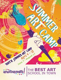 the best art school in town is coming to summer arts camp on august 12, 2012