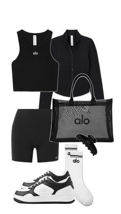 Sporty Outfits Aesthetic, Fitness Wear Outfits, Workout Fits, Gym Essentials, Workout Outfit, Sporty Style, Workout Wear, Outfits Aesthetic