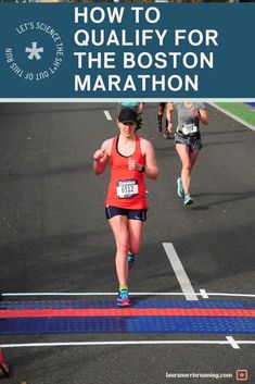 Boston Marathon: How to (Actually) Qualify Marathon Running Motivation, Marathon Nutrition, Marathon Training Plan Beginner, Marathon Quotes, Marathon Logo, Marathon Inspiration, Marathon Training For Beginners, Running Coach, Marathon Motivation