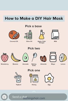 Hair Mask At Home, Curly Hair Mask, Cabello Afro Natural