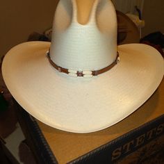 Hat Name Is "Cisco" New... Resistol Is All Weather Hats Panama, Accessories Hats, Color White, Mens Accessories, Man Shop, Hats, White, Color