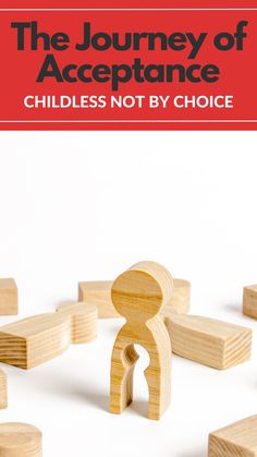 the journey of acceptancee children not by choice book cover with wooden figures