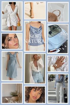 Natural Moodboard, Sn Kibbe, Kibbe Soft Natural, Mood Boards, Personal Style, Fashion Inspo