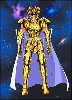 an image of a man in gold armor