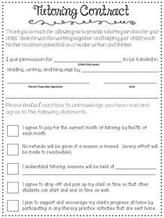 a printable worksheet to help students learn how to use the following contact