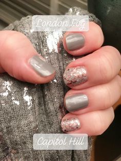 Color Street created this amazing mixed manicure! Purrfectly pink and gray nails! Glittery sparkly and simple! Grey Nail Designs, Pink Color Combination, Chevron Nails, Glittery Nails, Gray Nails, Super Nails, Colorful Nail Designs, Trendy Nail Design, Pink And Gray