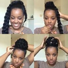 Marley Bun, Bun Style, Hair Milk, Bun Styles, Interracial Dating, Edge Control, Braided Bun