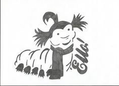 a black and white drawing of a monkey with the word hello written on it's chest