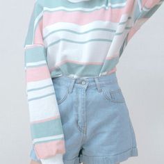 @francescashuler Pastel Fashion, Kawaii Clothes, Polyvore Outfits, Retro Outfits, Kawaii Fashion, Aesthetic Outfits