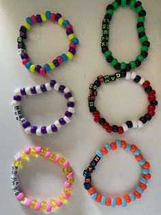 Pulseras Aesthetic, Rave Bracelets, Festival Bracelets, Scene Accessories