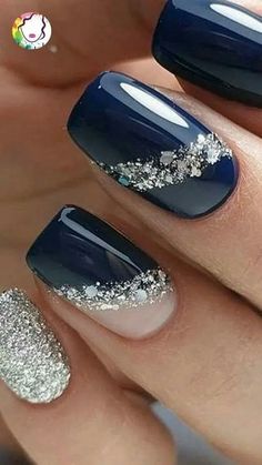 70+ Christmas Nail Art Designs for Short Nails - HubPages Mani Ideas, Nagellack Trends, Elegant Nail Art, Short Gel Nails, Pedicure Designs, Smink Inspiration, White Nail, Pretty Nail Art