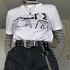 Egirl Fashion, Goth Outfit, Emo Outfits, Alternative Outfits, Edgy Outfits, Outfits Casual, Mode Vintage