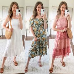 Blush Heels, Fashion Haul, Designer Looks, Colorful Maxi Dress, Guest Attire, Wedding Attire Guest, Boho Maxi, White Eyelet